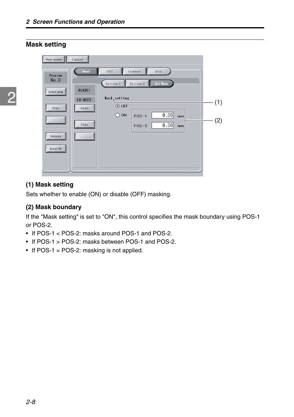 KEYENCE LK-HD1001 User Manual | Page 26 / 62