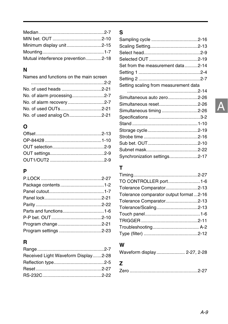 KEYENCE LK-HD1001 User Manual | Page 59 / 62