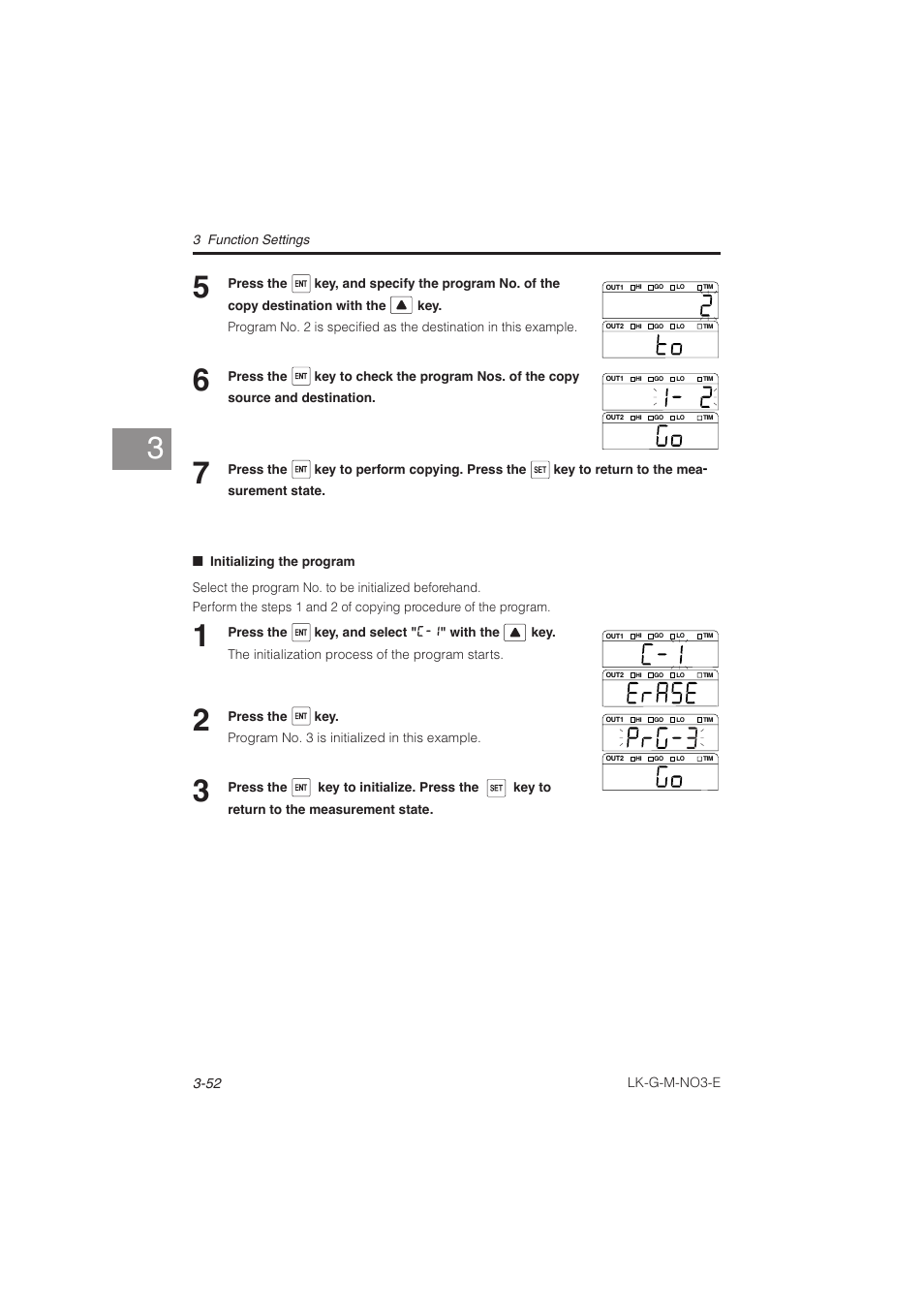 KEYENCE LK-G Series User Manual | Page 110 / 198