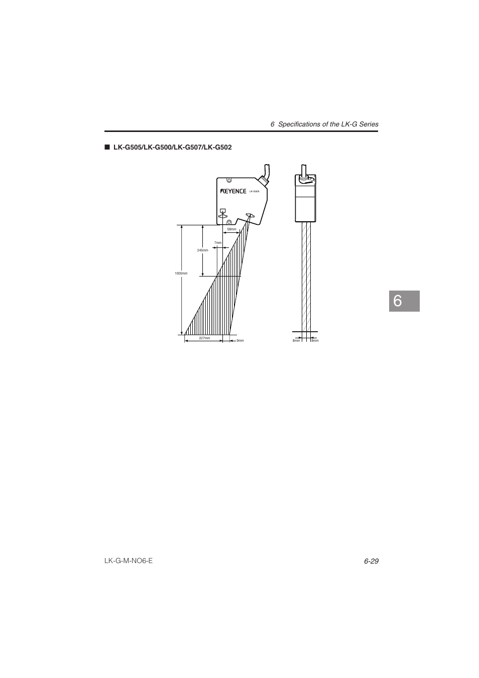 KEYENCE LK-G Series User Manual | Page 183 / 198