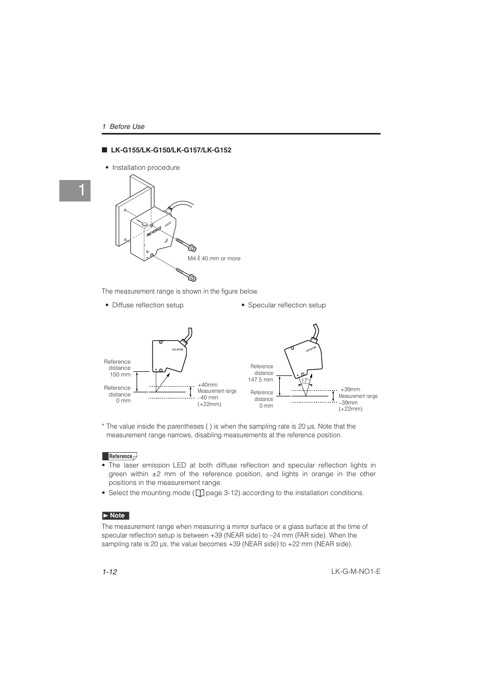 KEYENCE LK-G Series User Manual | Page 32 / 198