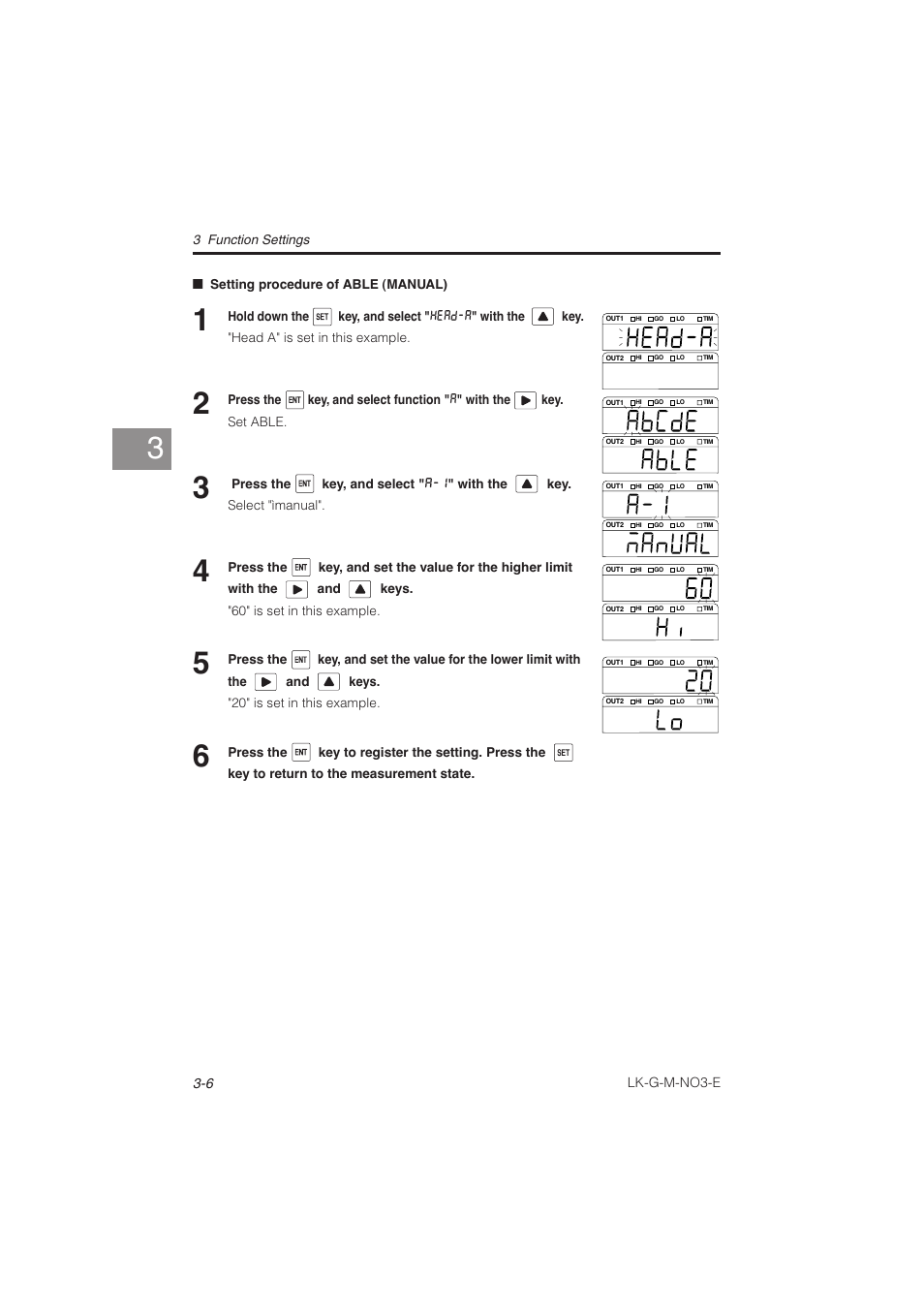 KEYENCE LK-G Series User Manual | Page 64 / 198