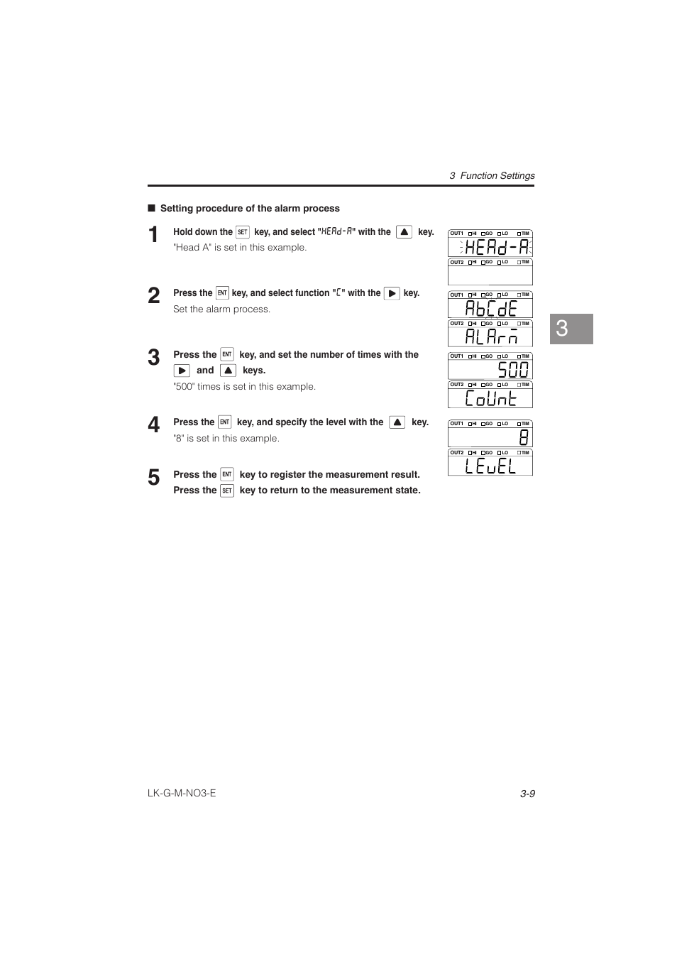 KEYENCE LK-G Series User Manual | Page 67 / 198