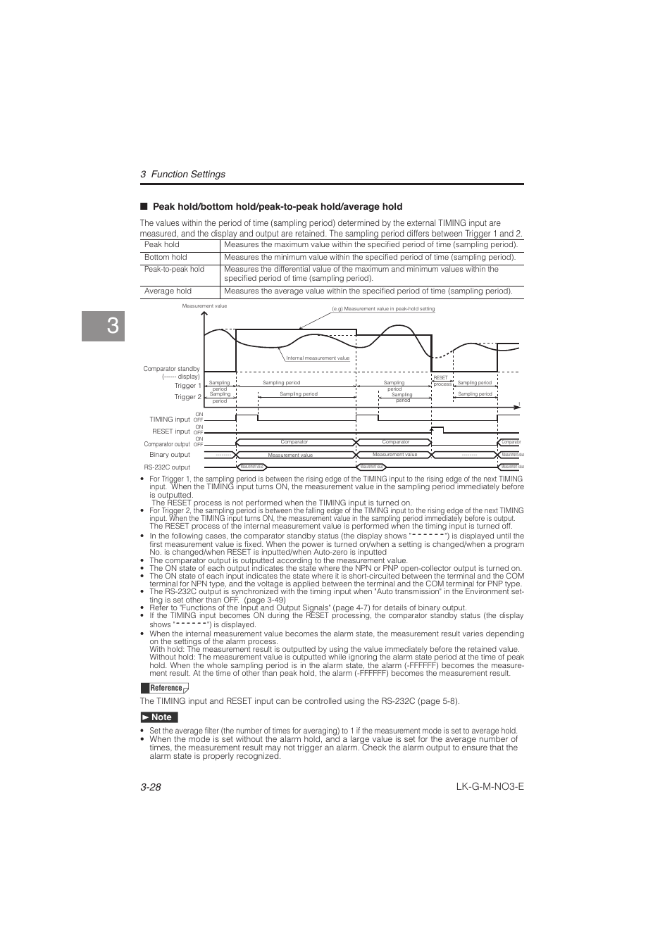 Lk-g-m-no3-e | KEYENCE LK-G Series User Manual | Page 86 / 198