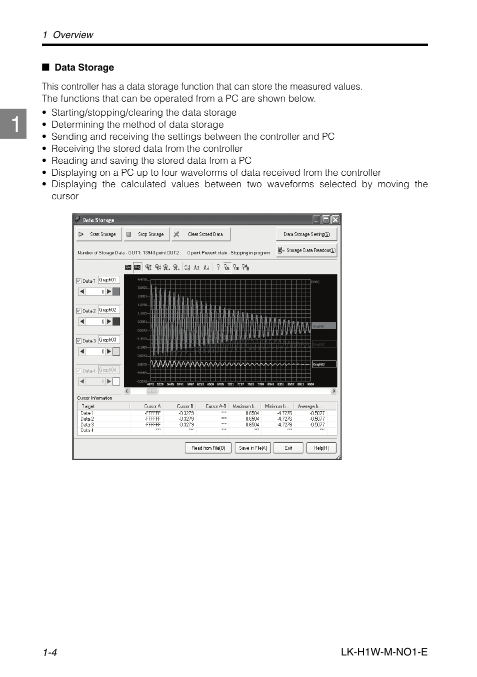 KEYENCE LK-H1W User Manual | Page 10 / 84