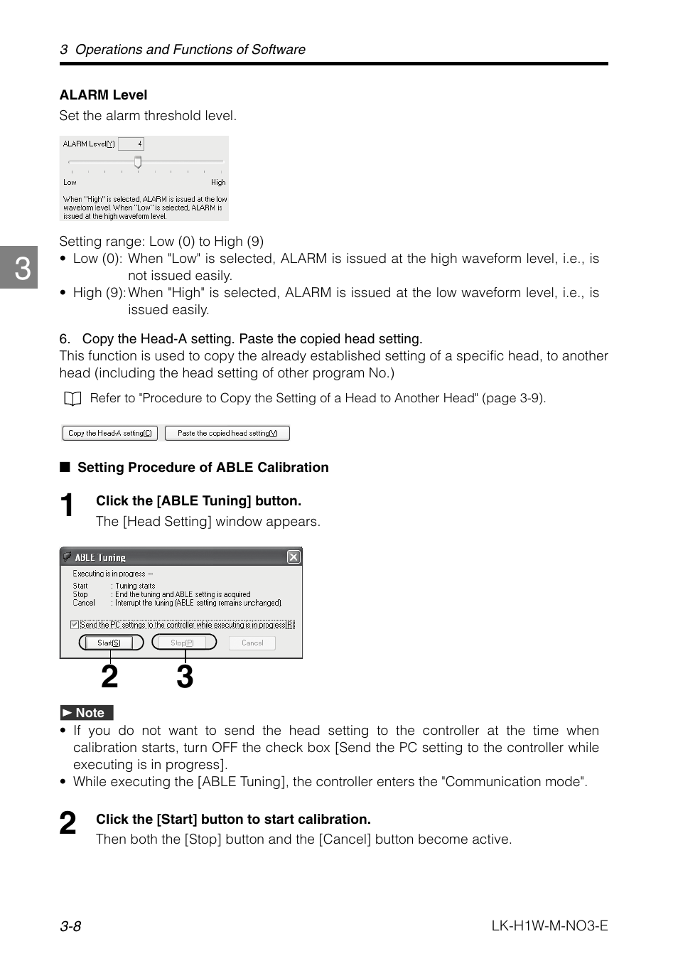 KEYENCE LK-H1W User Manual | Page 36 / 84