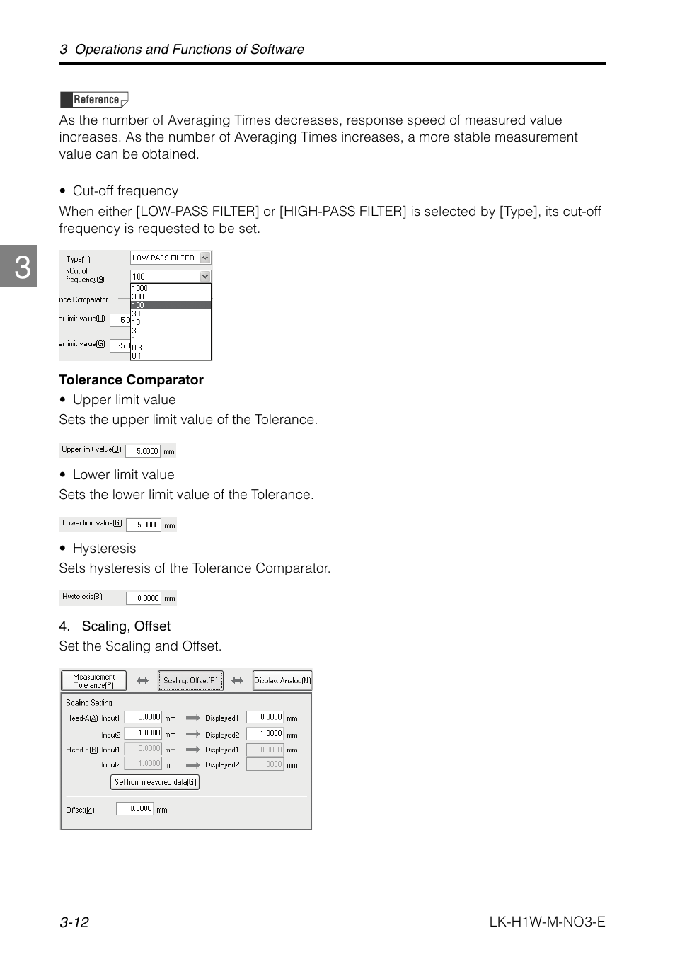KEYENCE LK-H1W User Manual | Page 40 / 84