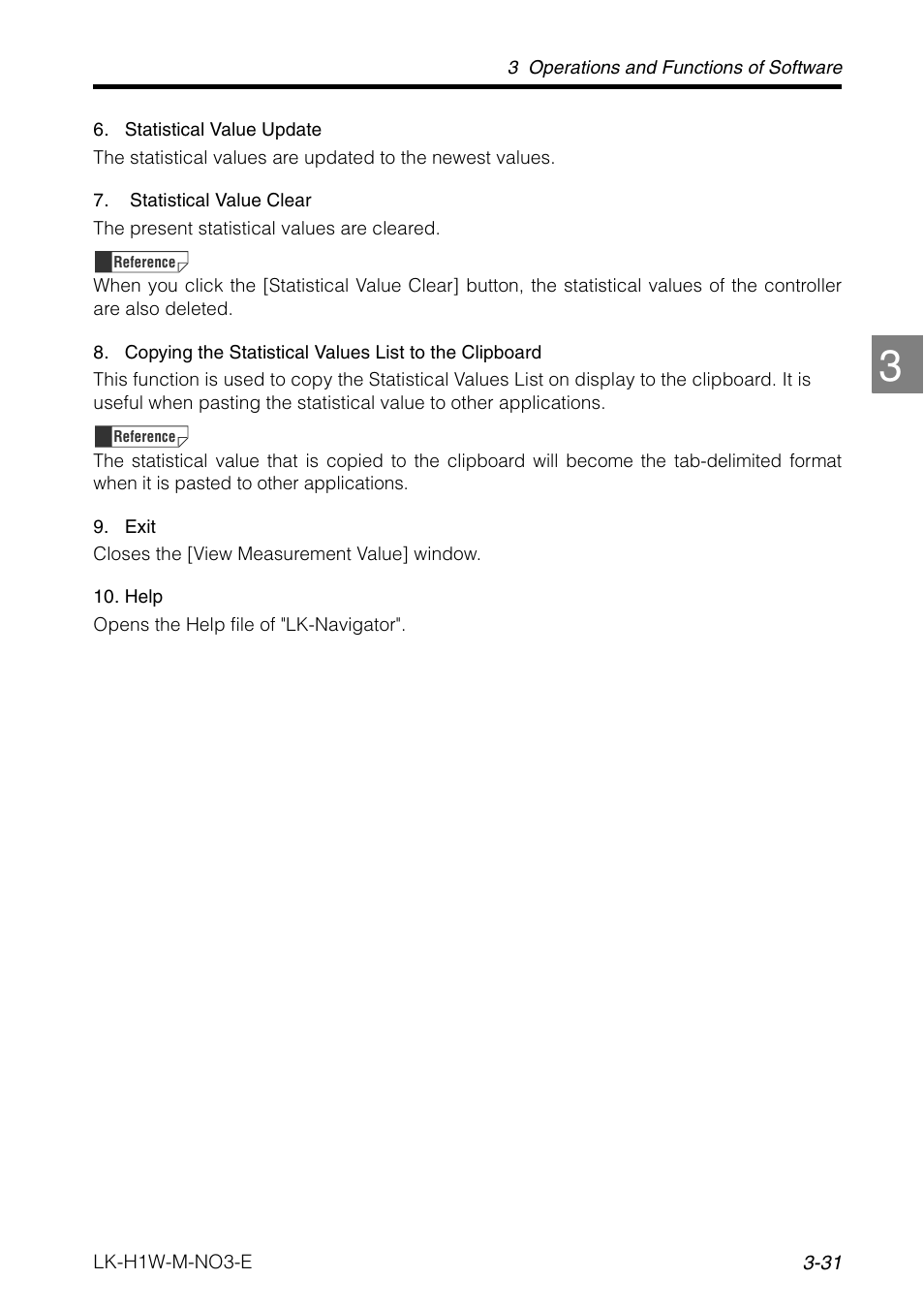 KEYENCE LK-H1W User Manual | Page 59 / 84