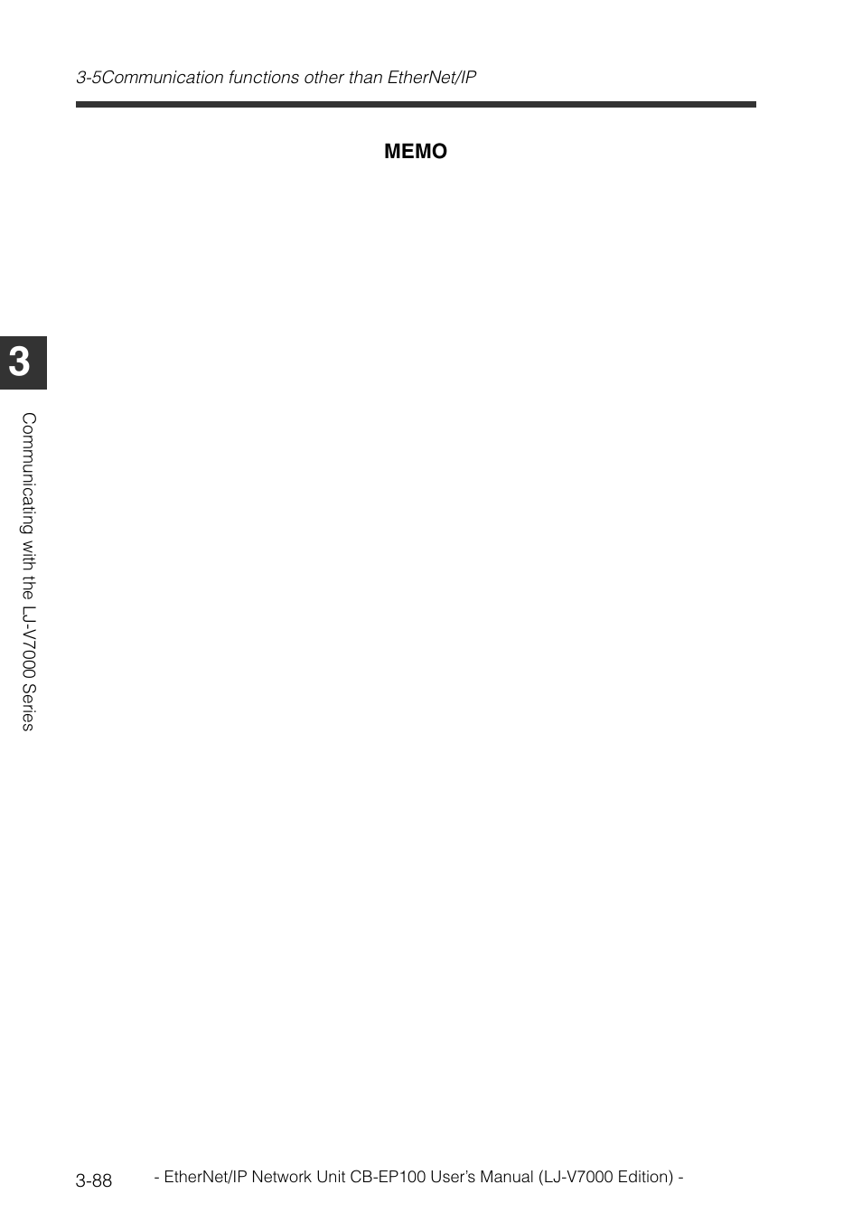 KEYENCE CB-EP100 User Manual | Page 112 / 146