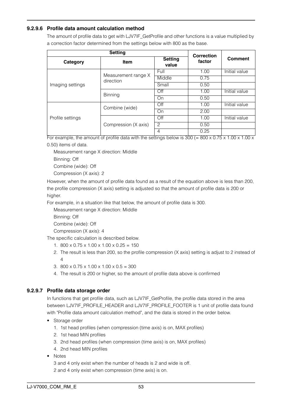 KEYENCE LJ-V7000 Series User Manual | Page 53 / 94