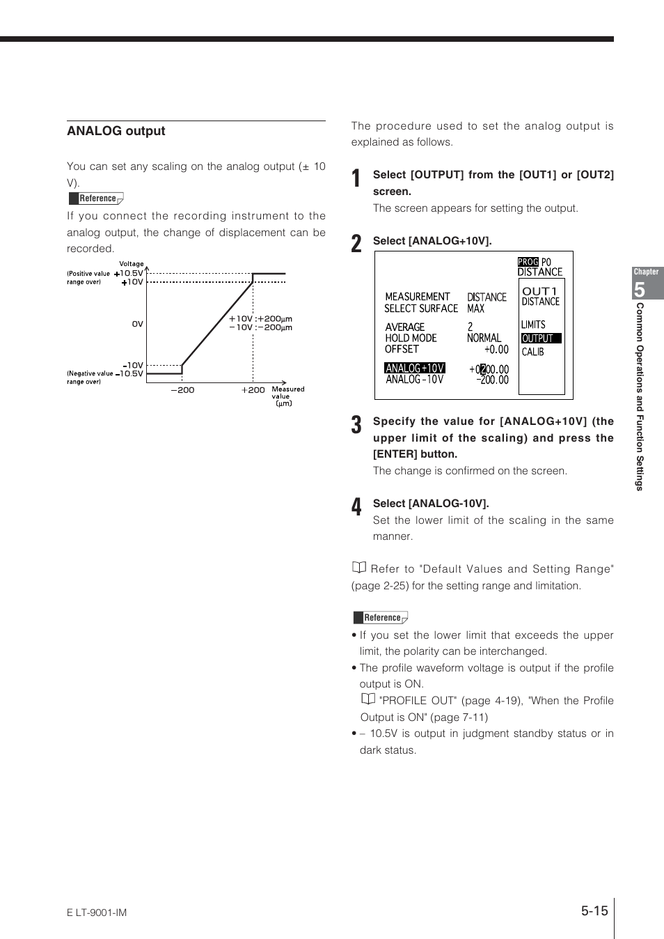 KEYENCE LT-9001 Series User Manual | Page 101 / 176