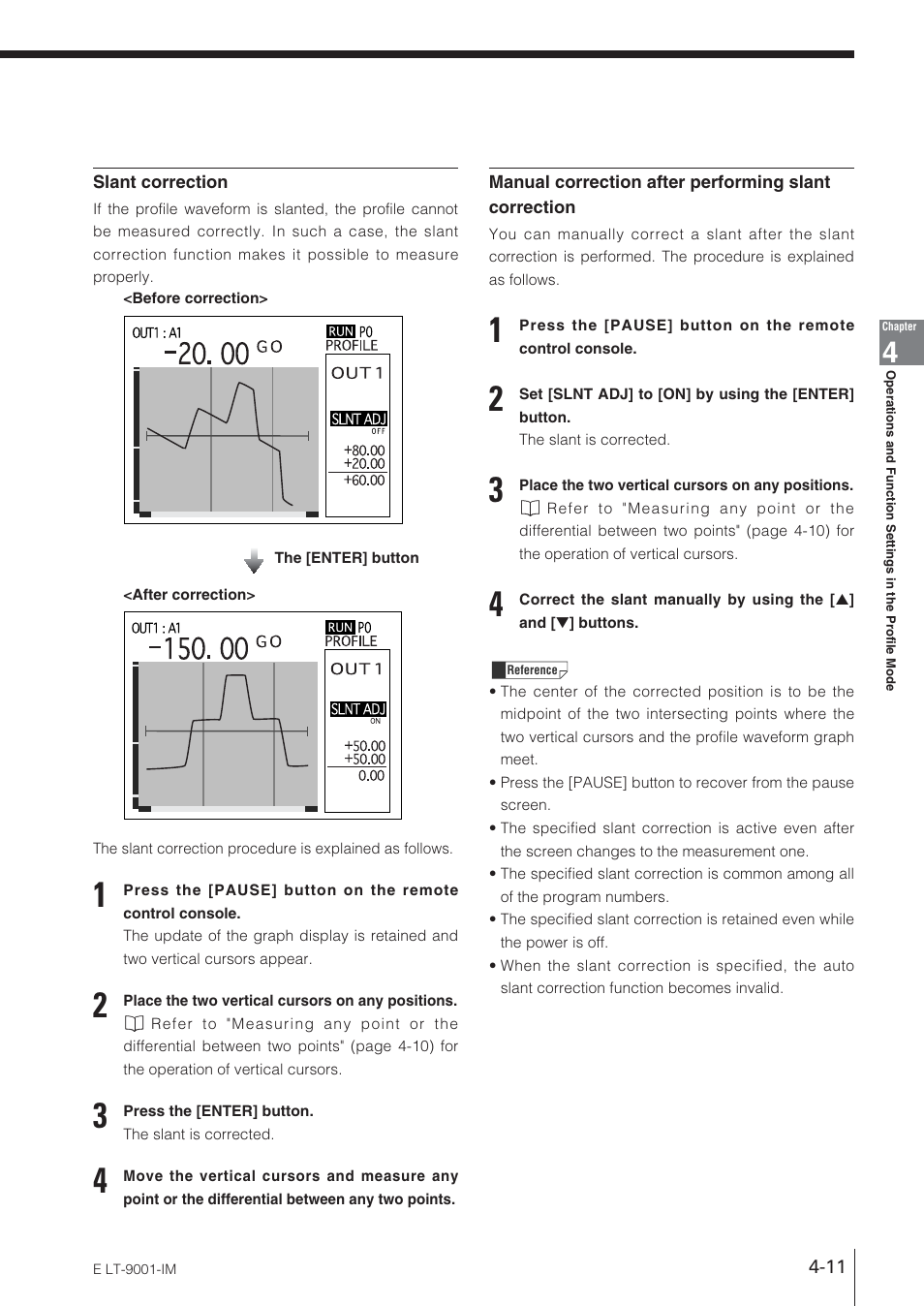 KEYENCE LT-9001 Series User Manual | Page 77 / 176