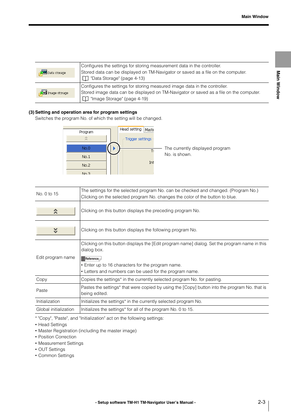 KEYENCE TM-3000 Series User Manual | Page 17 / 84