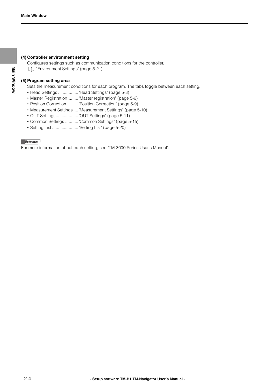 KEYENCE TM-3000 Series User Manual | Page 18 / 84