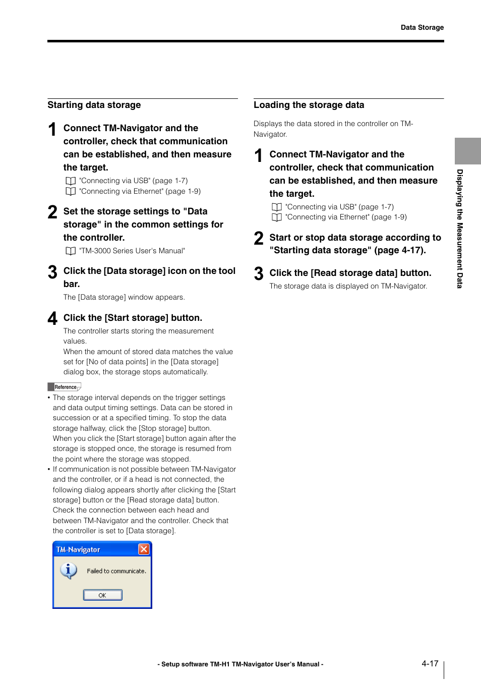 KEYENCE TM-3000 Series User Manual | Page 39 / 84