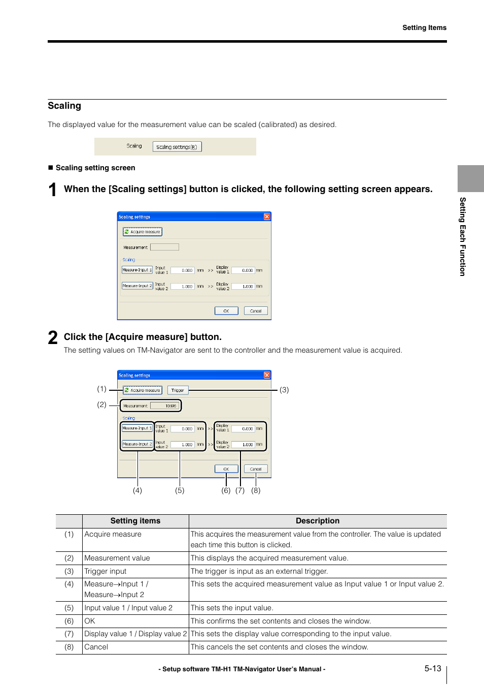 KEYENCE TM-3000 Series User Manual | Page 59 / 84