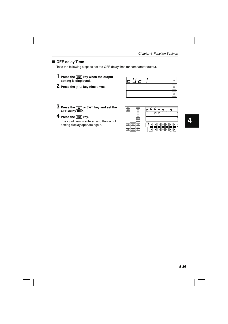 Tolerance (limit), Off-delay time | KEYENCE LS-7000 User Manual | Page 101 / 192