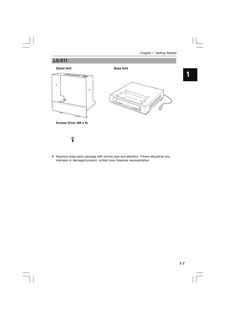 Ls-s11 | KEYENCE LS-7600 User Manual | Page 21 / 220