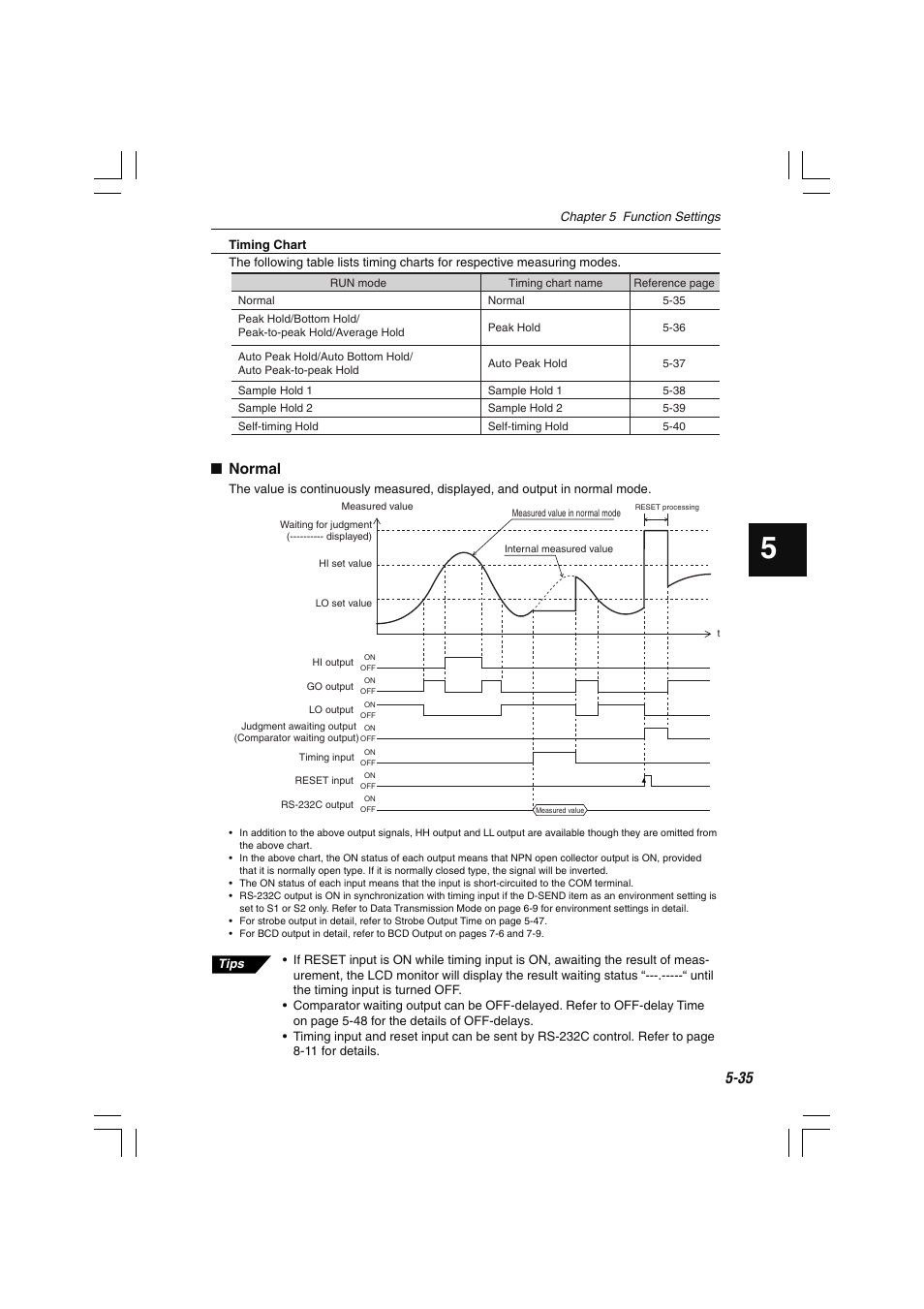 Normal | KEYENCE LS-7600 User Manual | Page 97 / 220