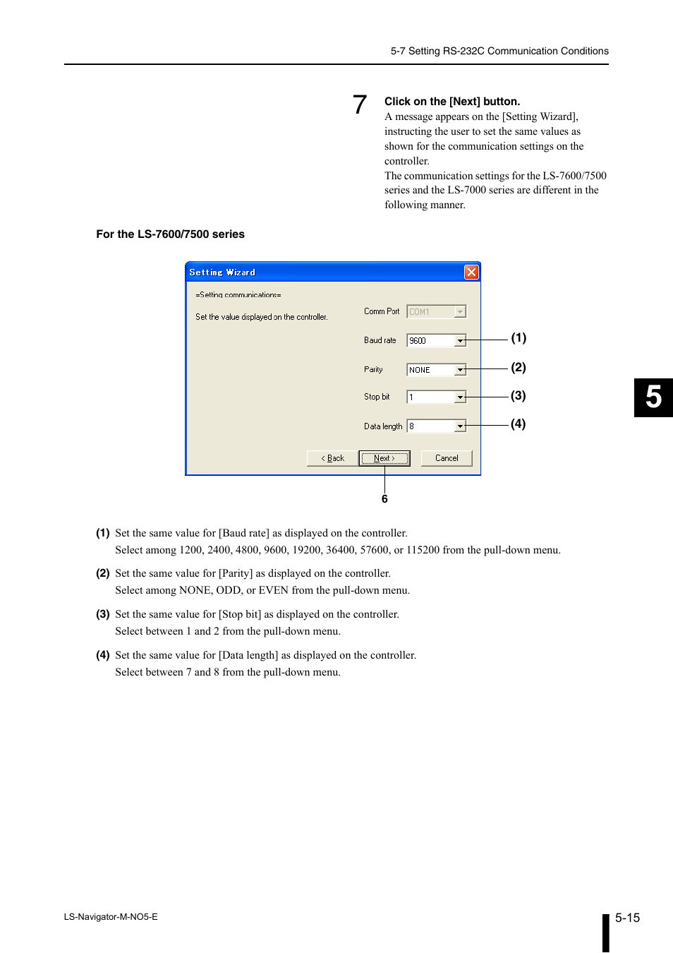 KEYENCE LS-Navigator User Manual | Page 47 / 68