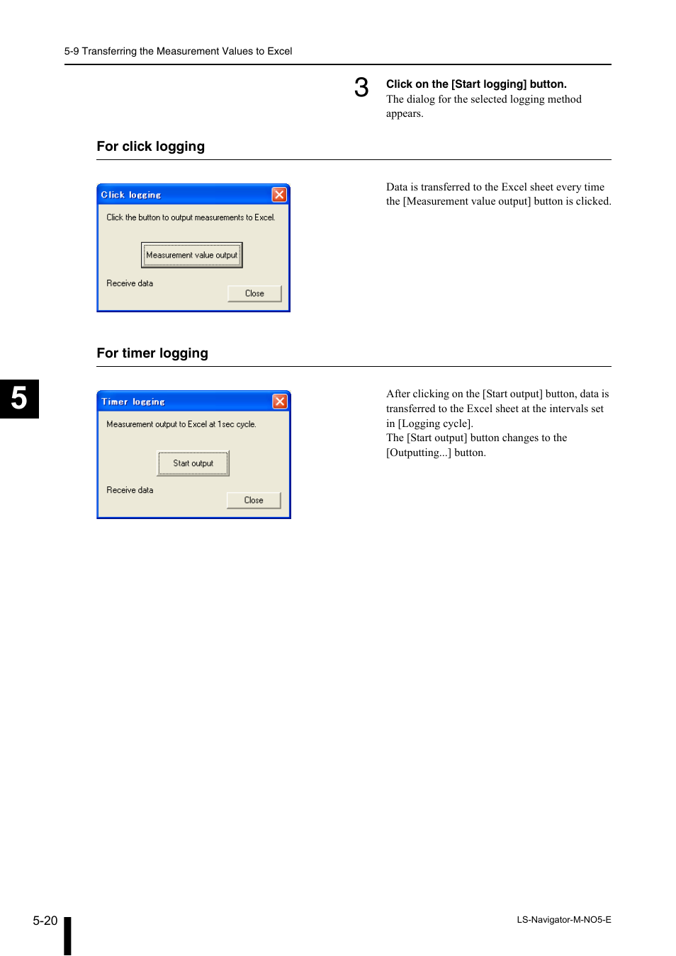KEYENCE LS-Navigator User Manual | Page 52 / 68