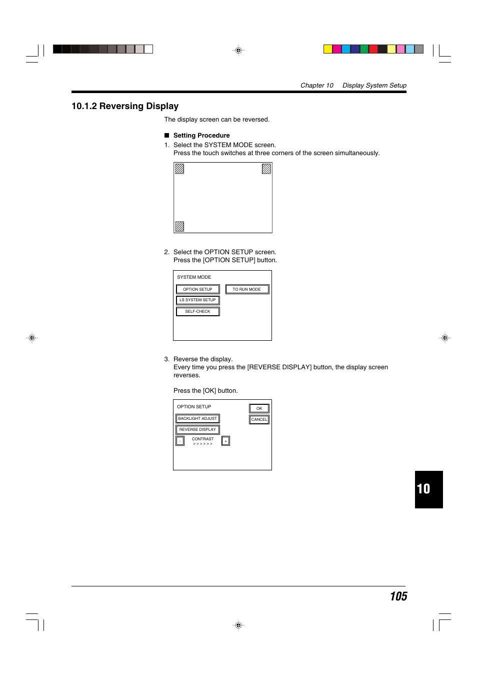 2 reversing display | KEYENCE LS-5000 User Manual | Page 111 / 132