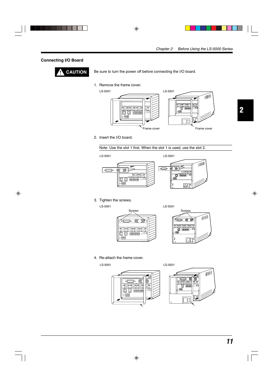 KEYENCE LS-5000 User Manual | Page 17 / 132