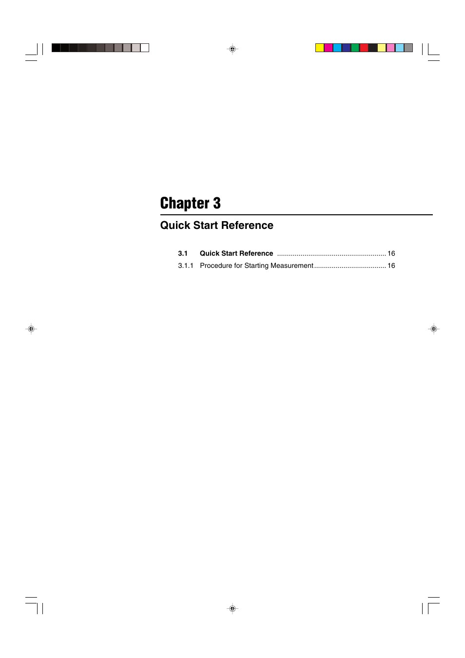 Chapter 3 quick start reference, Chapter 3 | KEYENCE LS-5000 User Manual | Page 21 / 132