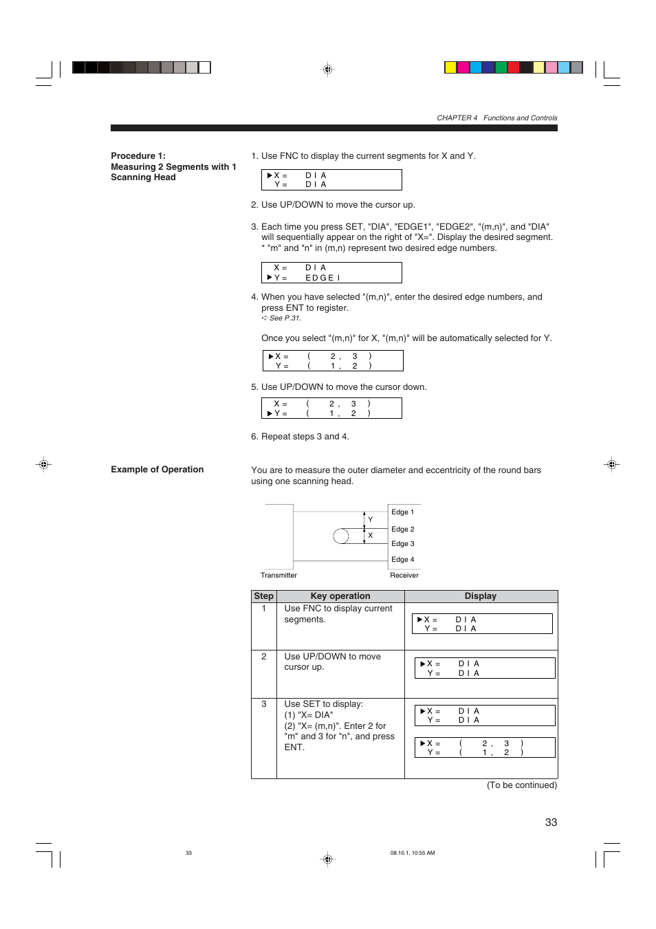 KEYENCE LS-3100/3100W Series User Manual | Page 39 / 104