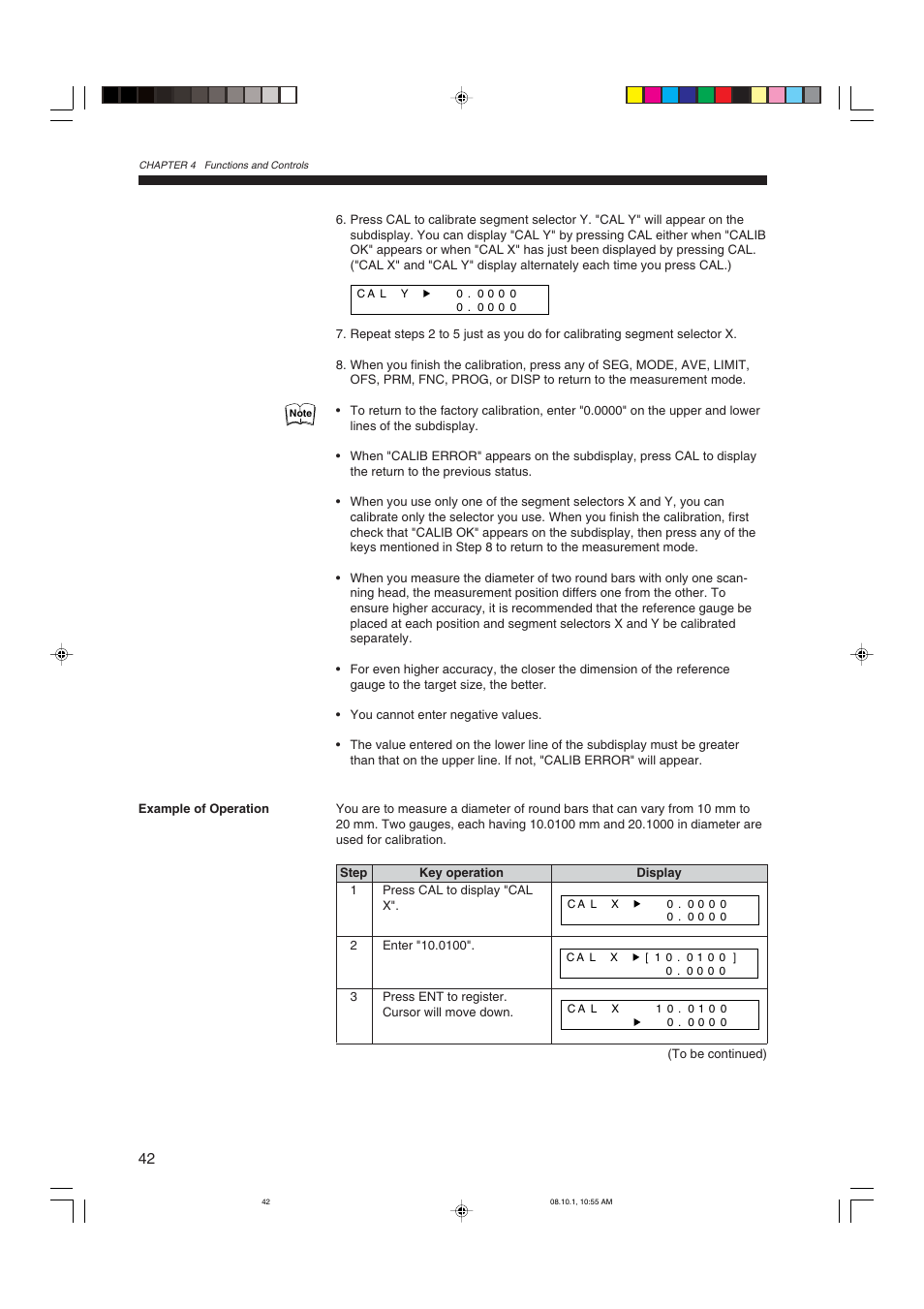 KEYENCE LS-3100/3100W Series User Manual | Page 48 / 104
