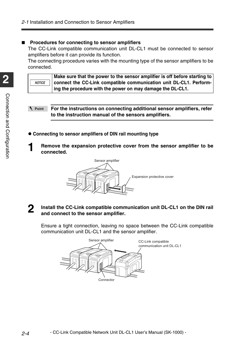 KEYENCE DL-CL1 User Manual | Page 20 / 78