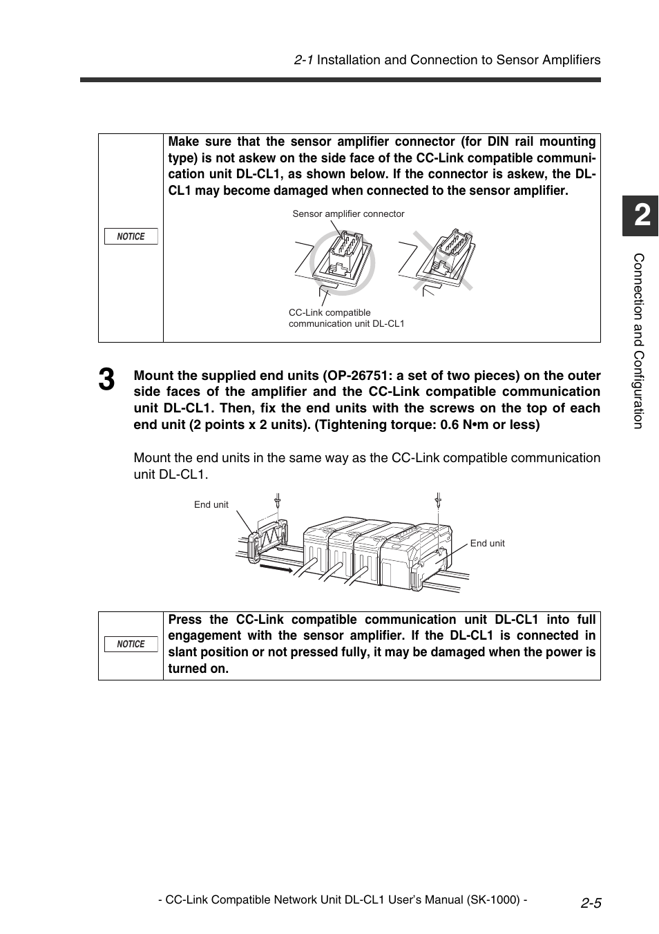 KEYENCE DL-CL1 User Manual | Page 21 / 78