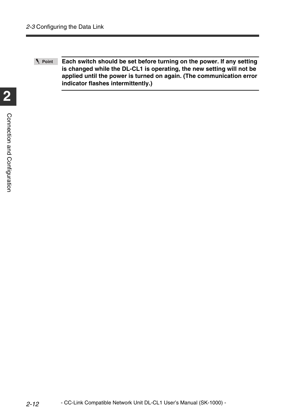 KEYENCE DL-CL1 User Manual | Page 28 / 78