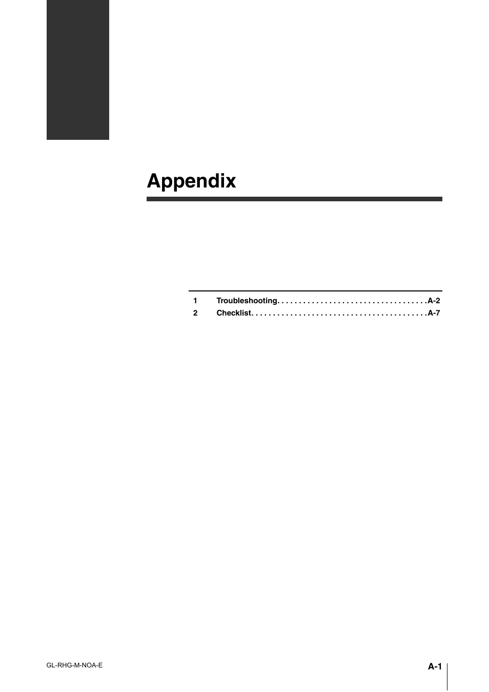 Appendix | KEYENCE GL-RHG Series User Manual | Page 125 / 136