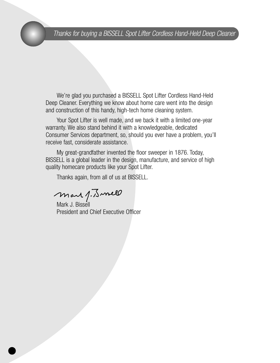 Bissell 1715 User Manual | Page 2 / 12