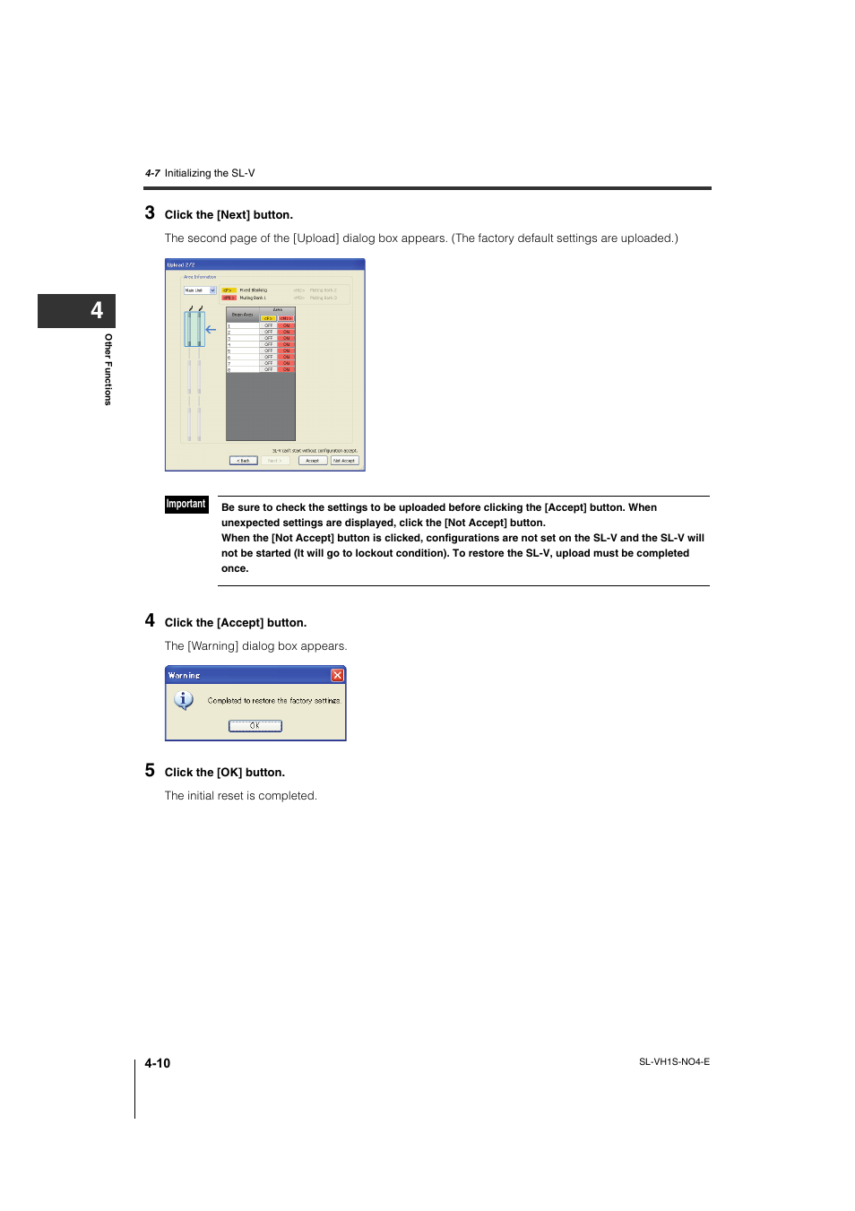 KEYENCE SL-VH1S User Manual | Page 48 / 60