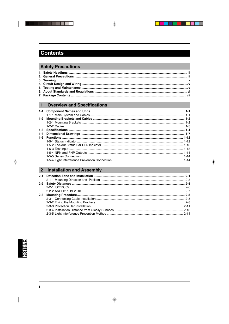 KEYENCE SL-C Series User Manual | Page 2 / 54