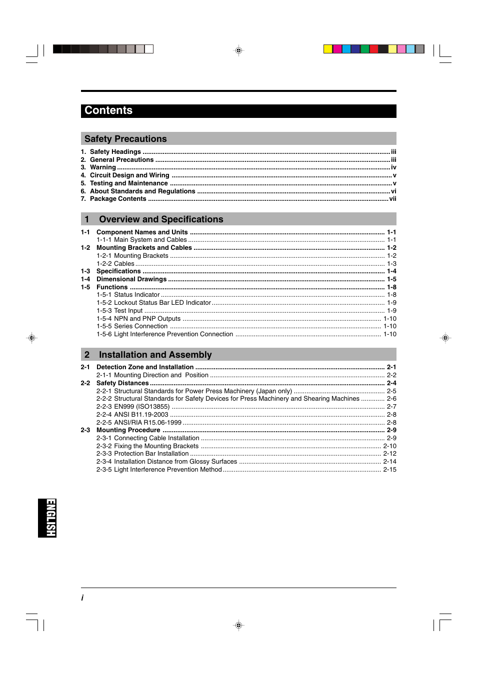 KEYENCE SL-CHG Series User Manual | Page 2 / 54