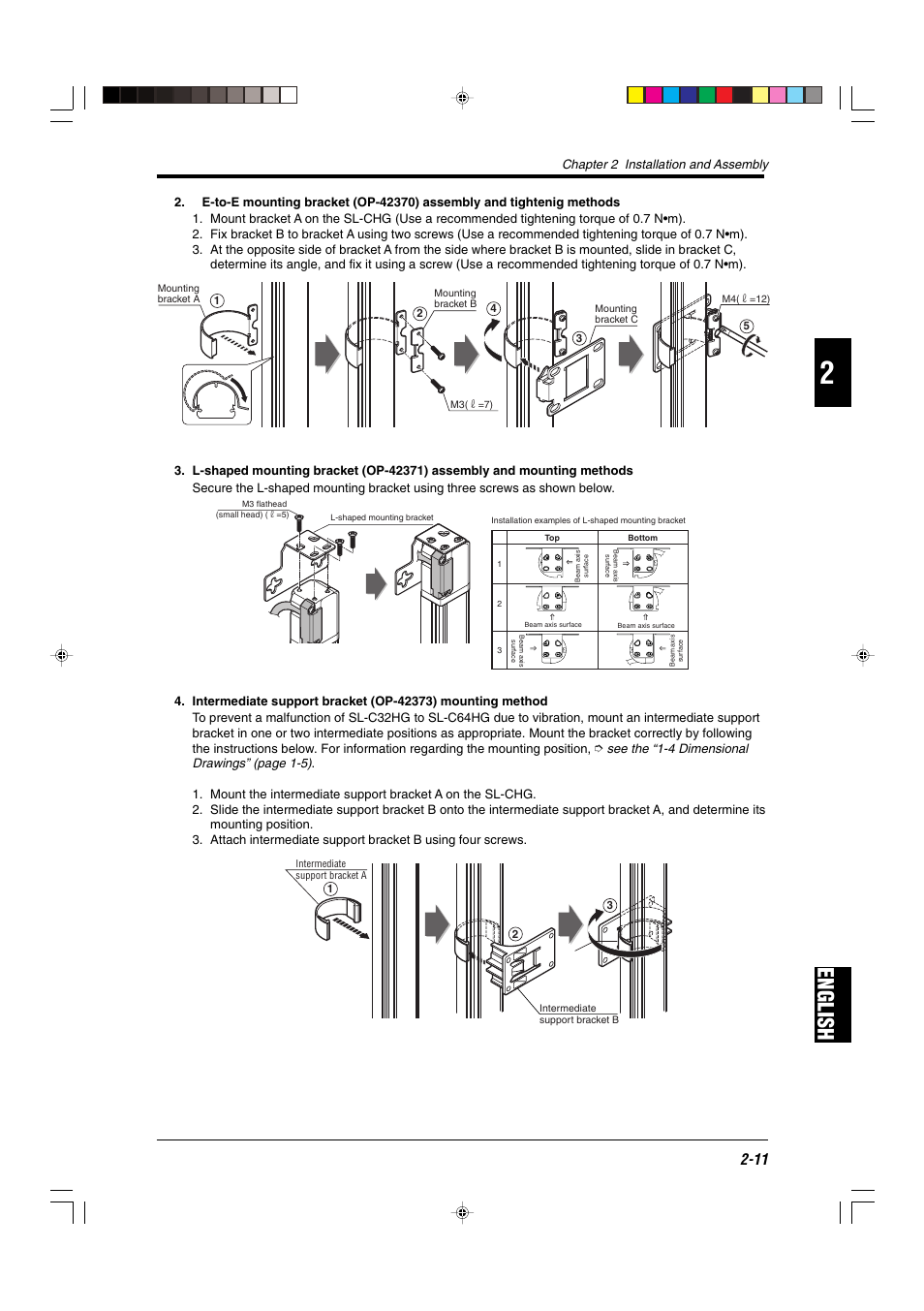 English | KEYENCE SL-CHG Series User Manual | Page 29 / 54