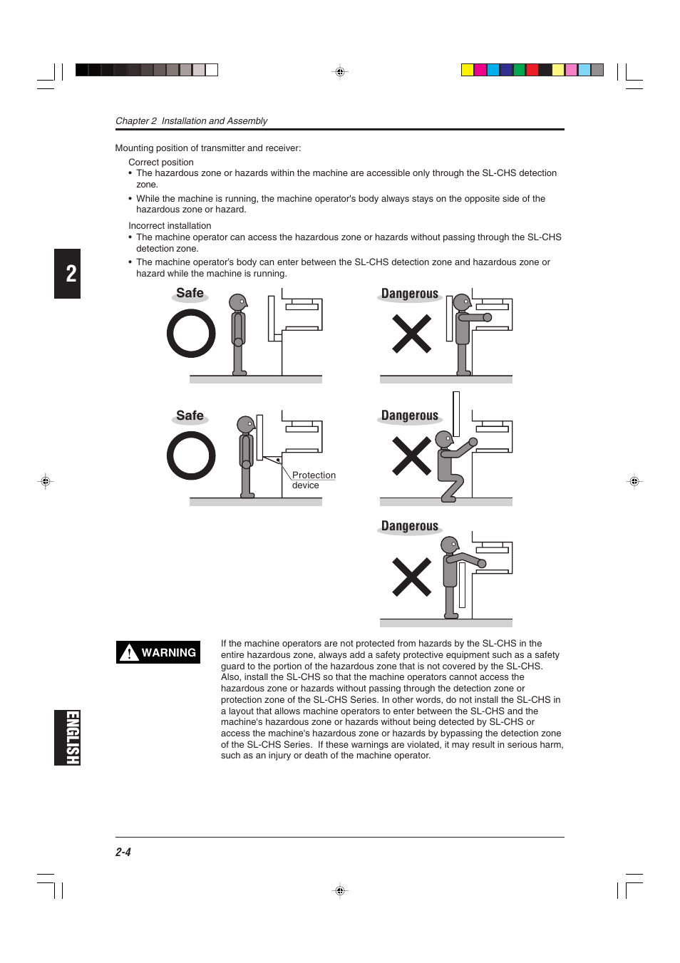 English | KEYENCE SL-CHS Series User Manual | Page 26 / 54