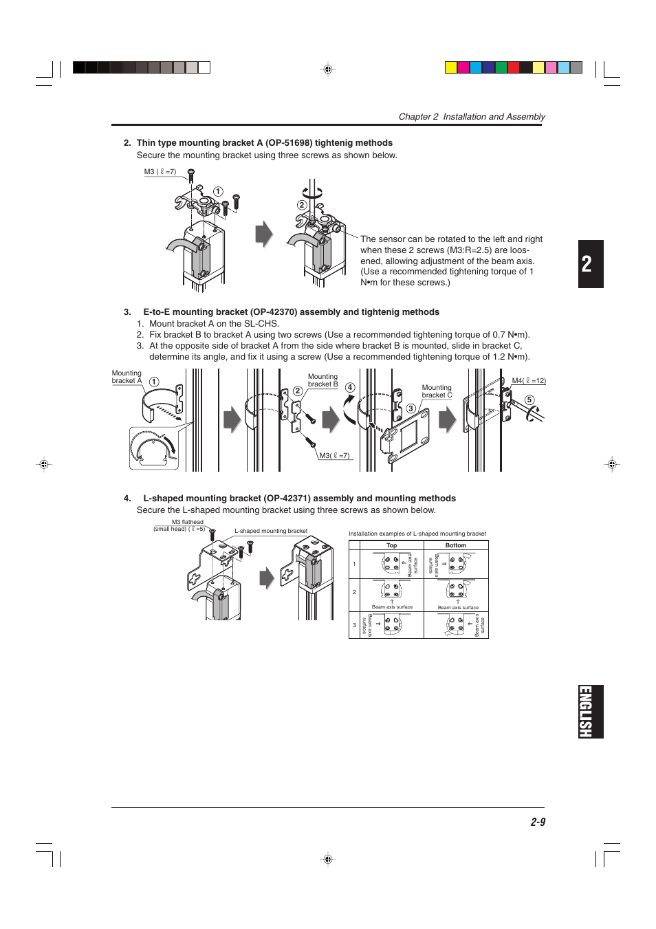 English | KEYENCE SL-CHS Series User Manual | Page 31 / 54