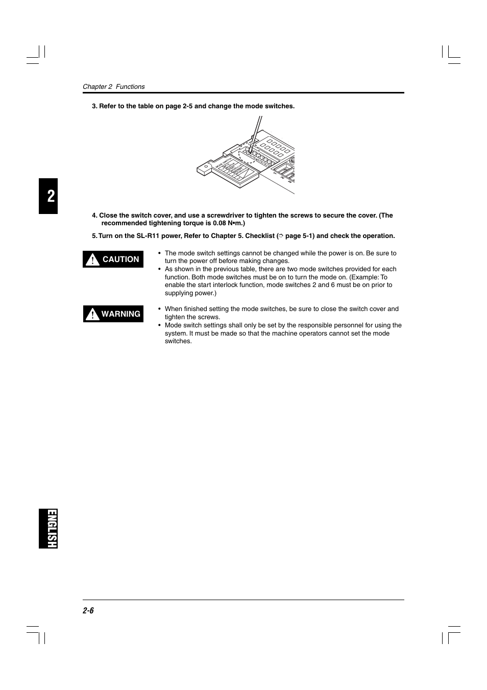 English | KEYENCE SL-R11 User Manual | Page 18 / 42