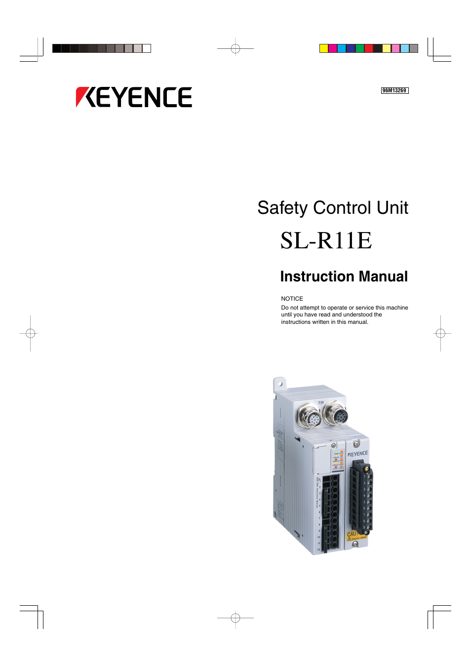 KEYENCE SL-R11E User Manual | 46 pages