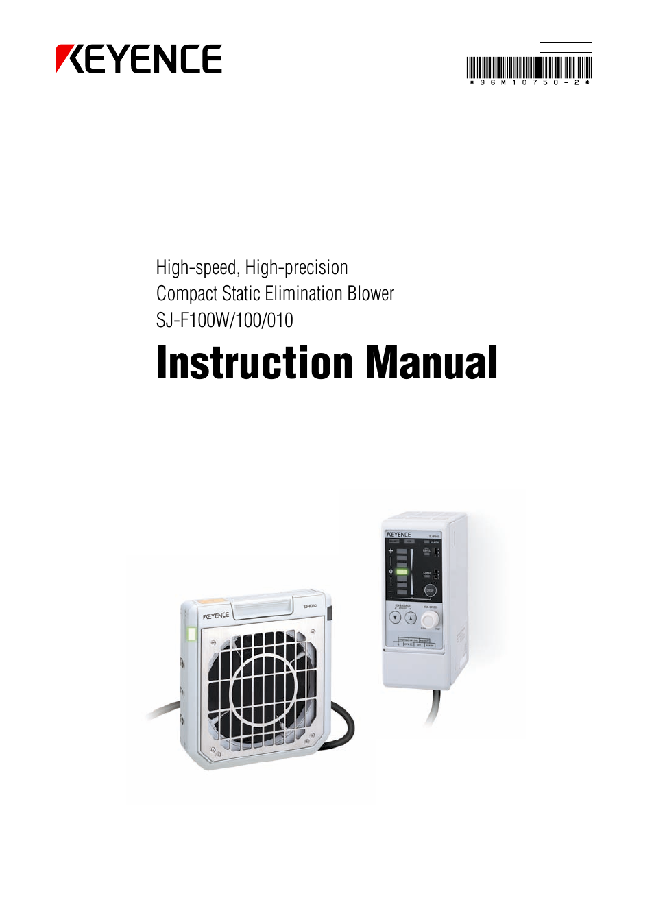 KEYENCE SJ-F100W/100/010 User Manual | 56 pages