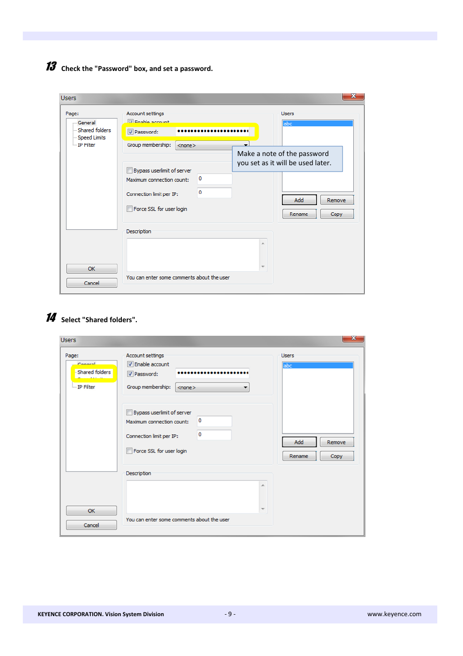 KEYENCE XG Series User Manual | Page 9 / 22