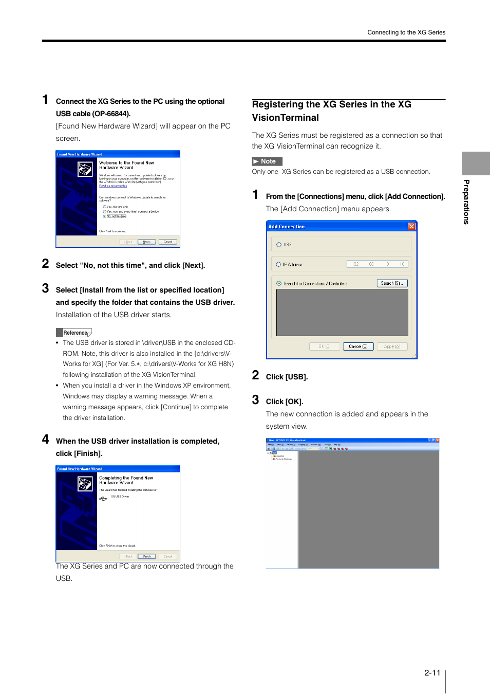 KEYENCE XG VisionTerminal User Manual | Page 23 / 58