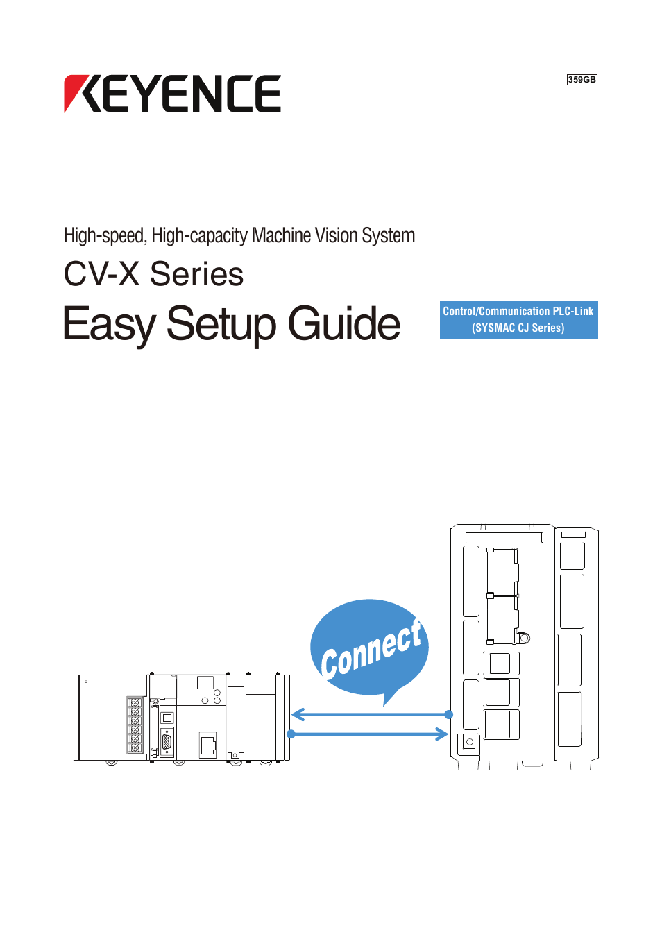 KEYENCE CV-X Series User Manual | 22 pages