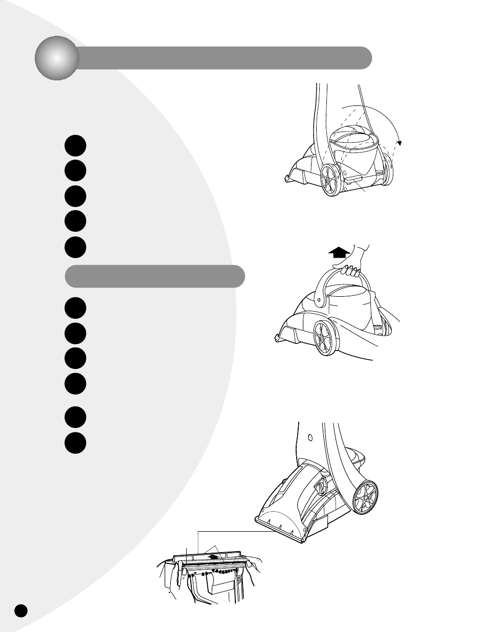 Cleaning bare floors, Attach the bare floor tool | Bissell PowerWash Deluxe 1694 series User Manual | Page 12 / 20