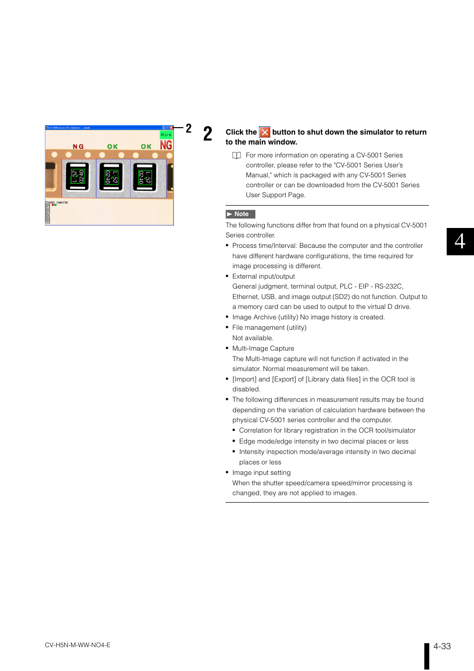 KEYENCE CV-H5N User Manual | Page 117 / 178