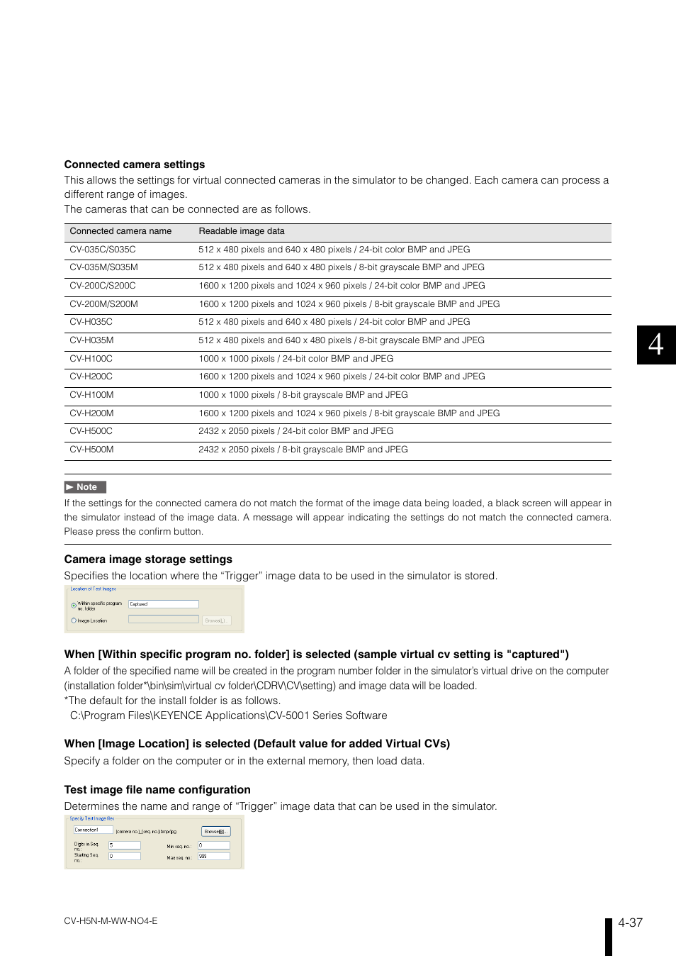 KEYENCE CV-H5N User Manual | Page 121 / 178